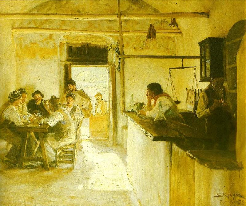 Peter Severin Kroyer osteria i ravello